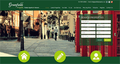 Desktop Screenshot of greenfieldsproperty.co.uk