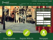 Tablet Screenshot of greenfieldsproperty.co.uk